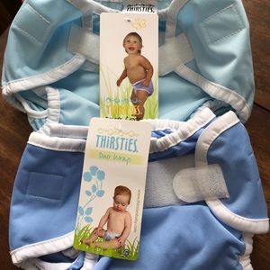 Thirsties Duo Wrap and Thirsties diaper cover